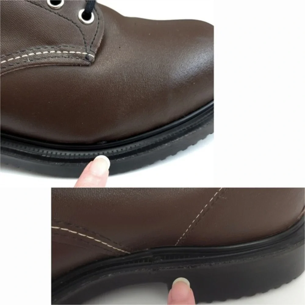 Red Wing Steel Toe‎ Brown Black SuperSole 8212 Safety Work Boots- Men's 11